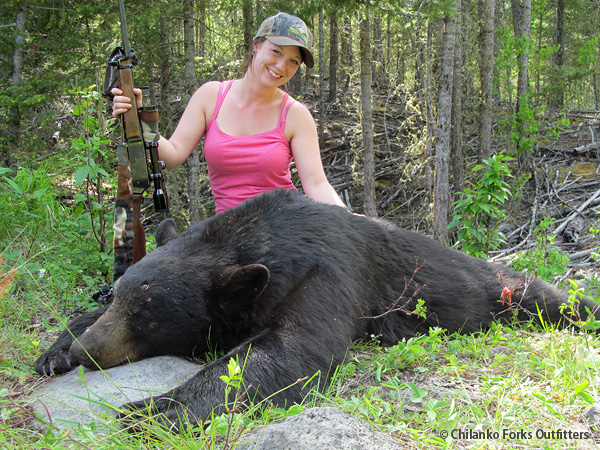 Gillian Tew, first black bear, 2012