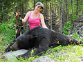 Gillian Tew, first black bear, 2012